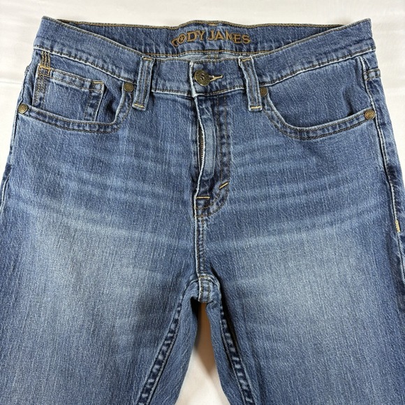 Cody James Jeans Straight Bootcut Western Men's 32x30 Stretch Denim Blue Cowboy - Picture 2 of 14